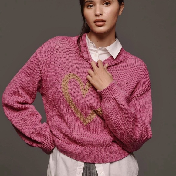 NWT! The Pippa Mock-Neck Sweater by Maeve: Icon Edition Anthropologie 💚 - Picture 6 of 8